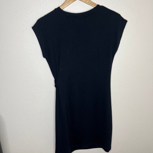 Cable & Gauge Sport Black Sheath Midi Dress Small - Picture 6 of 10